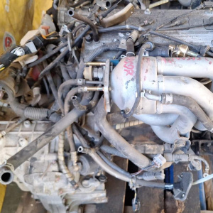 Двигатель Toyota 5E-FE-1123918 катушечный  БЕЗ НАВЕСНОГО Caldina/Corolla/Corsa/Raum EXZ10