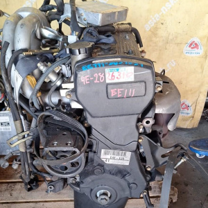 Двигатель Toyota 4E-FE-2826310 катушечный  БЕЗ НАВЕСНОГО ПРОБЕГ 45т.км Caldina/Corolla/Corsa/Raum EE111-5054694