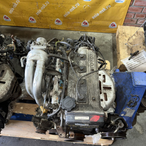 Двигатель Toyota 5E-FE-1328127 катушечный  БЕЗ НАВЕСНОГО Caldina/Corolla/Corsa/Raum EXZ10