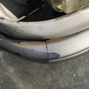 Ноускат Toyota Corolla AE110 '1995-1997 дефект бампера ф.12-411