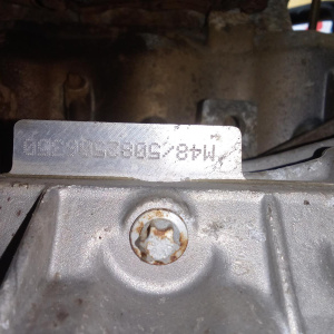 Двигатель Porsche Cayenne M48.50-82506350 4.5L V8 Turbo 955/9PA '2005