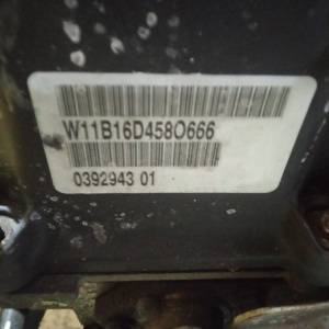 Двигатель Mini Cooper S W11B16AA-D458O666 1.6L Turbo MT R53 '2005