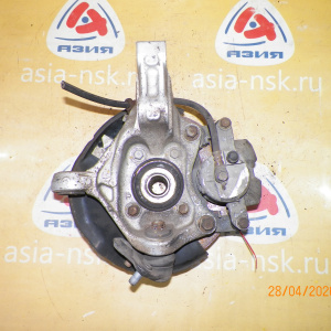 Ступица Toyota/Lexus ZVW30/ZVW35/ZWA10 Prius#CT200h перед, лев ABS. В сборе. Цапфа алюминевая. 43202-47030.