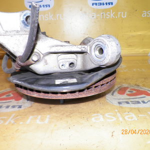 Ступица Toyota/Lexus ZVW30/ZVW35/ZWA10 Prius#CT200h перед, лев ABS. В сборе. Цапфа алюминевая. 43202-47030.