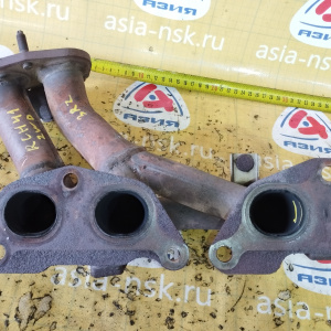 Коллектор выпускной Toyota 3RZ-FE Hiace Regius RCH41/RCH47 ЖЕЛЕЗНЫЙ трещина на втором цилиндре БЕЗ ОТВЕРСТИЯ ПОД ЕГР 17141-75060 / 17141-75061