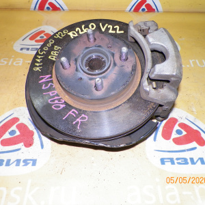 Ступица Toyota NCP131/NSP130/NSP131/KSP130/NHP130/NSP135 Vitz перед, прав 2WD ABS. В сборе.4шпильки. Диаметр диска-255мм. Толщина-V22. 43211-52050. 47730-12B0