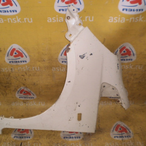 Крыло HONDA Fit GE6 '2007-2010 перед, лев Коррозия (с отверстием)