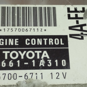 Компьютер ДВС Toyota Corolla 89661-1A310 4A-FE AE114 4WD