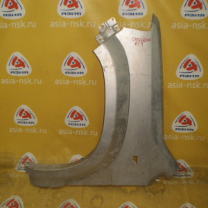 Крыло Honda Crossroad RT1 перед, лев с уширителем ( с отверстием)