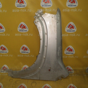 Крыло Honda Crossroad RT1 перед, лев под уширитель ( с отверстием) Дефект