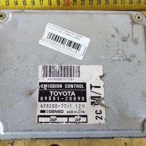 Компьютер ДВС Toyota Caldina 89551-20090 2C CT190 m/t