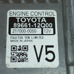 Компьютер ДВС Toyota Corolla Fielder 89661-12Q00 1NZ-FXE NKE165