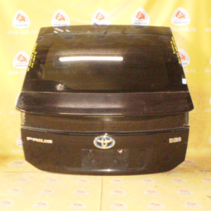 Дверь задняя TOYOTA Prius ZVW30 Спойлер (камера) Разбито нижнее стекло