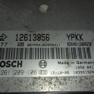 Блок управления двс Cadillac SRX GMT265 LY7/3H '2007 3.6L YPKK 12613956 12605670