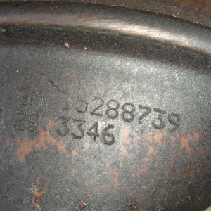 Катализатор Cadillac 15288739 SRX GMT265 LY7/3H '2007 R 3.6L E4006544