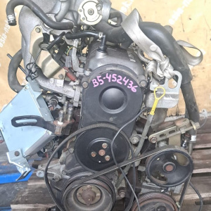 Двигатель Mazda B5-452436 впрыск без генератора и трамблера  пробег 27т.км Demio DW5W-131076 '-1999