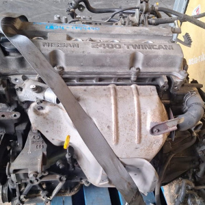 Двигатель Nissan KA24-DE-1744140 4WD без навесного ПРОБЕГ 23 Т КМ R'nessa PNN30-600881