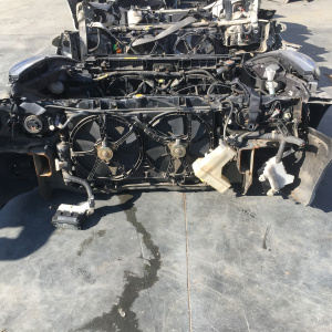 Ноускат Nissan Sunny B15 QG18 '1998-2002 a/t с габаритами (дефект радиатора) ф. 1602