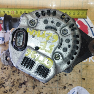 Генератор Toyota 4E/5E Caldina ET196 ПРОБЕГ 62 т.км. NEW 3 конт. овальный разъемB ( S/IG/L ) 12V  60A 27060-11250