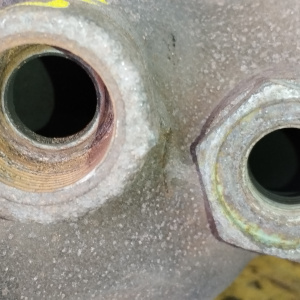 Коллектор выпускной Nissan QG18-DE Bluebird Sylphy QG10 2WD отверстие под ЕГР 22 мм.+ катализатор 5M4 / 140045M400 + 208A06N170