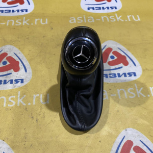 Ручка переключения АКПП Mercedes A2192670110 CLS-Class W219/C219 '2005 чёрная кожа