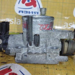 Заслонка дроссельная Toyota 3S-FE/4S-FE Carina ED ST202 22210-7A440 трамбл 4 болта  ДЕФЕКТ ДАТЧИКА ПОЛОЖЕНИЯ