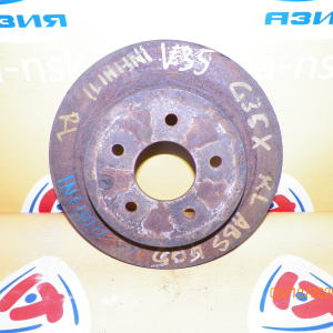Диск тормозной Nissan V35/G35/M35 Skyline/Stagea R