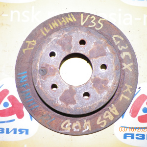 Диск тормозной Nissan V35/G35/M35 Skyline/Stagea R