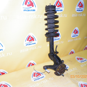 Стойка Mazda DY3W/DY5W/DC5W/DC5R Demio перед, прав ABS. Стойка со ступицей. Ступица голая.