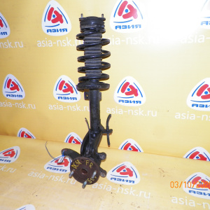 Стойка Mazda DY3W/DY5W/DC5W/DC5R Demio перед, прав ABS. Стойка со ступицей. Ступица голая.