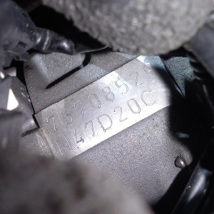 Двигатель BMW 3-Series N47N/N47D20C-75708529 2WD N47N 320d 3D35 Япония 116 т.км F30 '2013