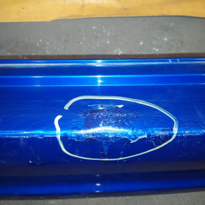 Бампер HONDA Mobilio Spike GK1 '2006-2008 зад ДЕФЕКТ 71501-SEY-0100