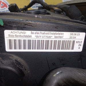 Двигатель Volkswagen Jetta BVY-077526 EA113 2.0 FSI 2WD 6AT 1K2 '2006