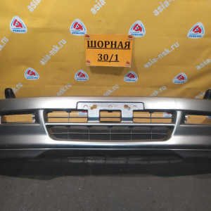 Бампер MITSUBISHI Challenger K99W '1996-1998 перед СОНАРЫ,ОМЫВАТЕЛИ MR242240