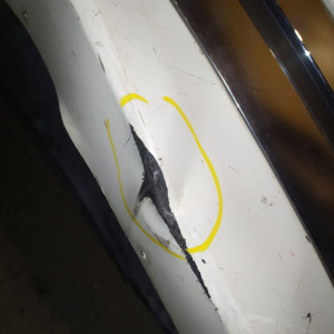 Бампер NISSAN Serena C26 '2010-2013 перед RIDER ДЕФЕКТ 62022-1A85H