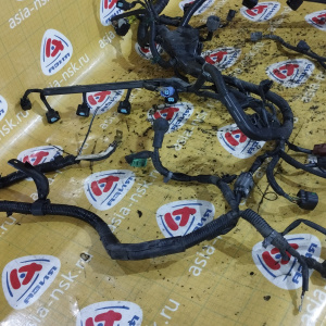 Коса ДВС Honda K20A Accord CL7 2WD a/t MCTA ( ДЕФЕКТ РАЗЪЁМОВ ) + компьютер 37820-RBA-J55  RHD мех. заслонка 32110-RBA-9020