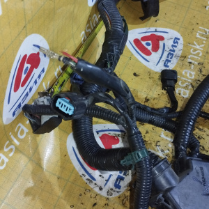 Коса ДВС Honda K20A Accord CL7 2WD a/t MCTA ( ДЕФЕКТ РАЗЪЁМОВ ) + компьютер 37820-RBA-J55  RHD мех. заслонка 32110-RBA-9020