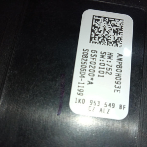 Блок подрулевых переключателей Volkswagen Tiguan 5N1 '2008 1K0953549BF