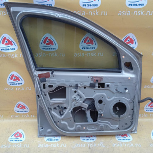 Дверь боковая Renault Duster HSA/H79 '2012 перед, лев в сборе, эл. стеклопод. (вмятины)