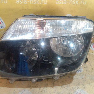 Фара Renault Duster HSA/H79 '2013 лев чёрный отражатель (дефект стекла и крепления)