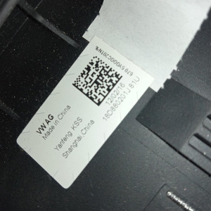 Подушка безопасности Volkswagen Passat NMS '2016 вод. 3 спицы с рулём (с зарядом) 18D880201J81U