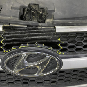 Ноускат Hyundai H1/Grand Starex TQ G4KC '2013 2.4L бензин, мкпп, заглушки (сломан радиатор)