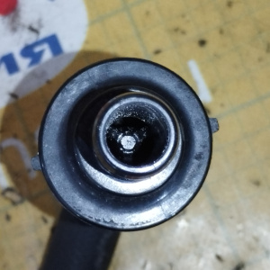 Патрубок теплообменника кпп Mitsubishi 2922A305 + 2920A063 Lancer/Galant CY4A 4B10/4B11 L F 2WD CVT верх с заливной горловины на термлстат кпп + термо