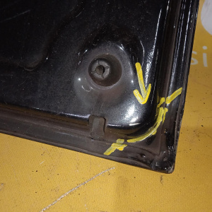 Дверь боковая BMW X5 E70 '2013 перед, прав В сборе (замят угол) 41517211424