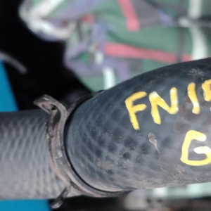 Патрубок  радиатора Nissan Pulsar N15 GA15 в верх.