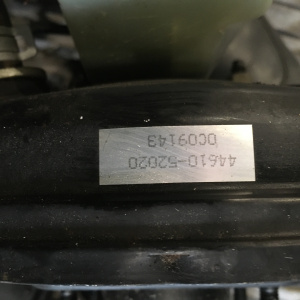 Главный тормозной цилиндр TOYOTA SCP10 Platz/Vitz +вакуумник 44610-52020