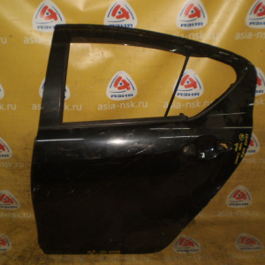 Дверь боковая Toyota Aqua NHP10 зад, лев Дефект (цена за голое железо)