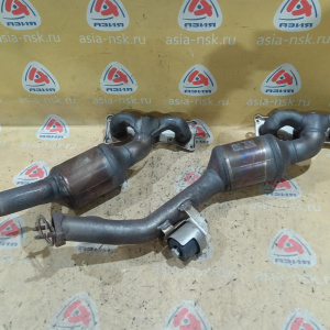 Коллектор выпускной BMW N53 3-Series E90/E92 '2010 EU5 ПАРА с катализатором 7597864 18407597868