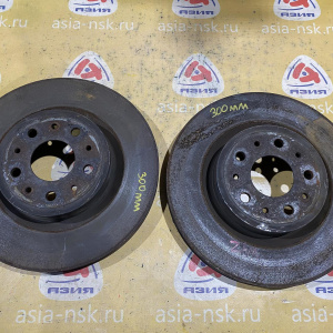 Диск тормозной Maserati M139/MQP Quattroporte '2004 F 300мм пара 194982 BREMBO