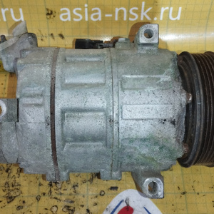 Компрессор кондиционера Nissan MR20-DE Dualis/Qashqai/X-Trail J10/T31 1-ин разъём, с механическим клапаном 6 ручейков 92600-ET02A